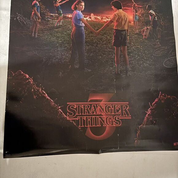 Stranger Things poster 34x22 - Picture 4 of 4
